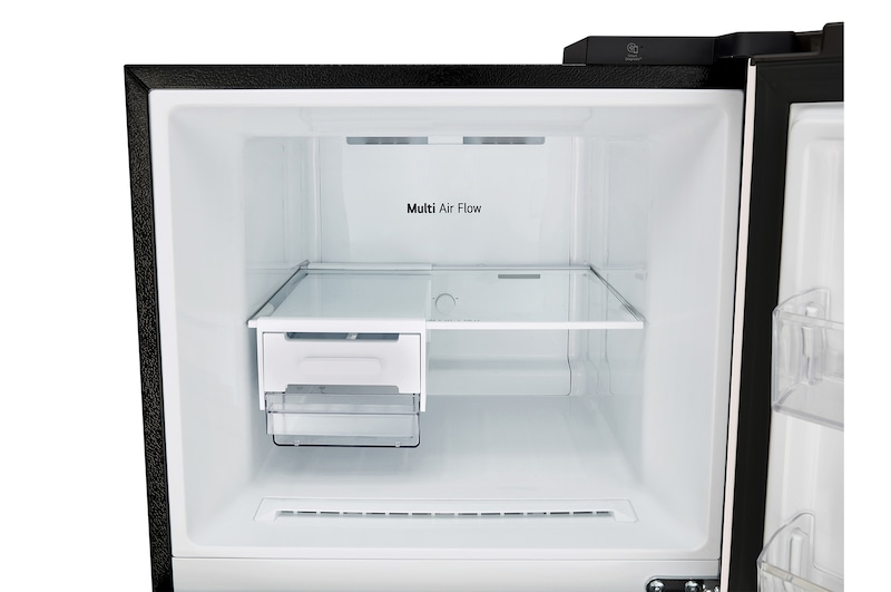 Top drawer open door without food